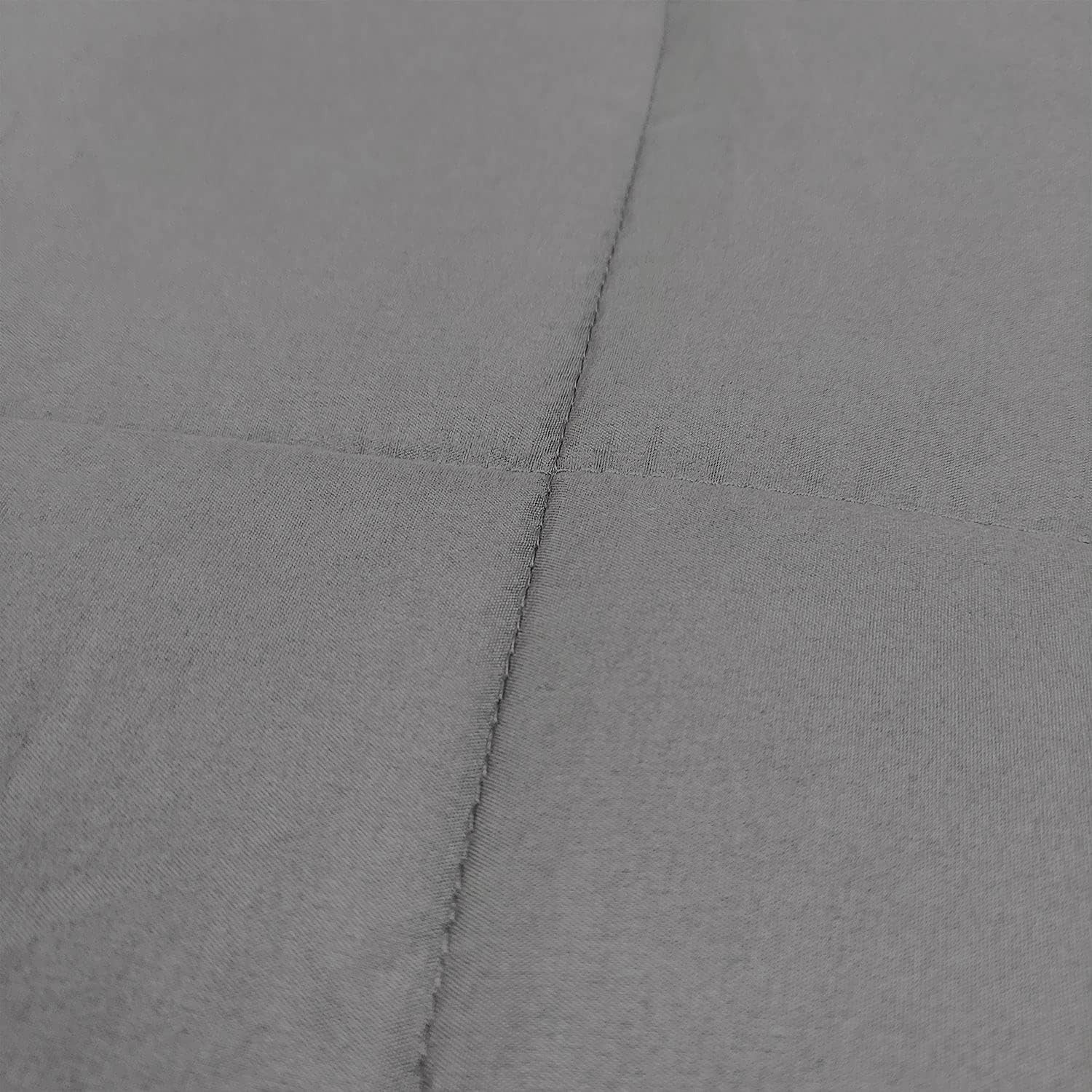 9kg Weighted Blanket 153x203cm Grey for Stress, Anxiety & Better Sleep