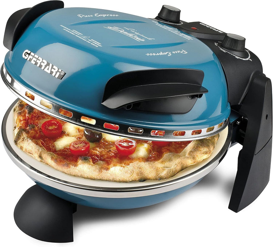 Electric Pizza Oven 31cm | 400°C Fast Heat Refractory Stone Dual Element
