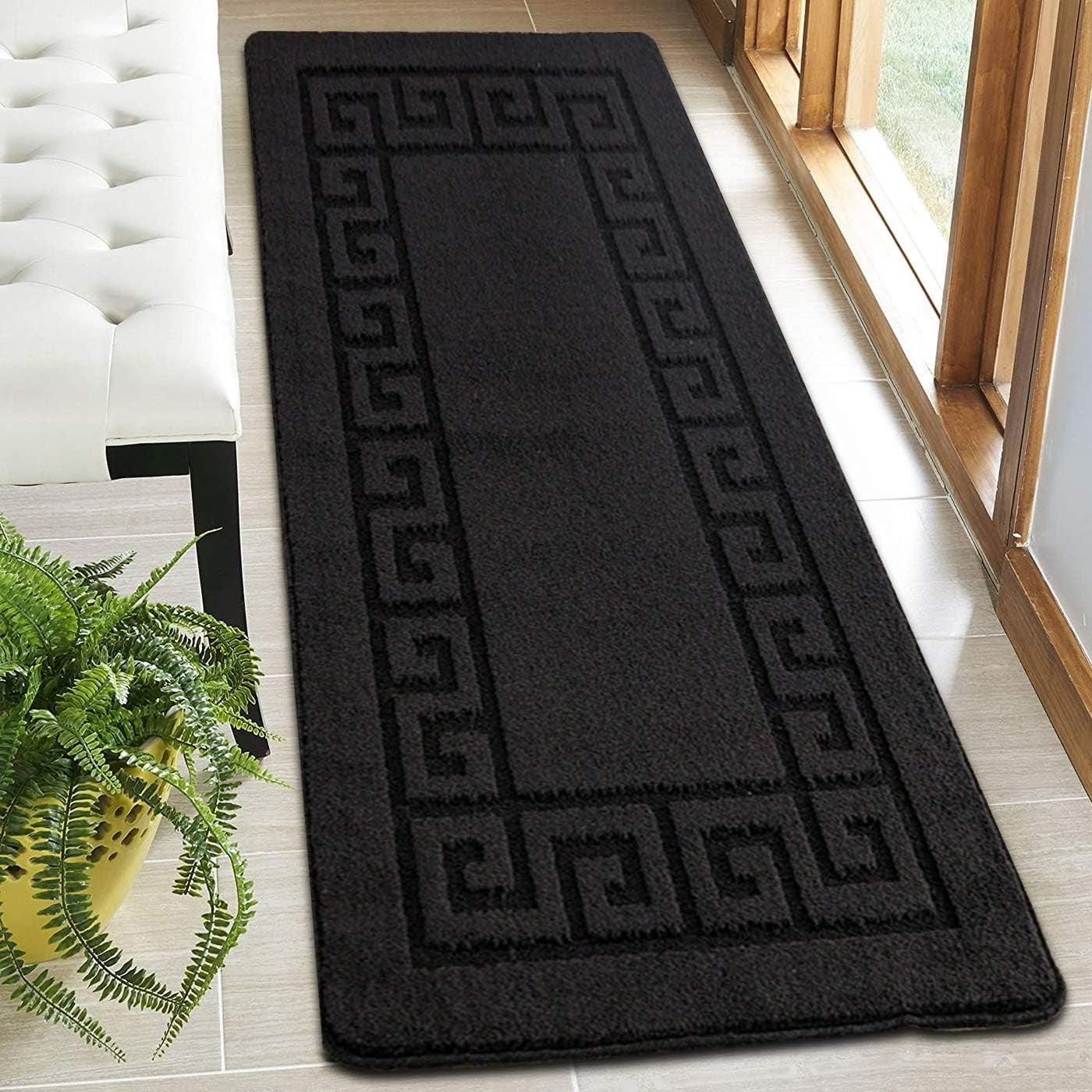 Non Slip Indoor Door Mat 40x60cm Waterproof Heavy Duty Entrance Rug