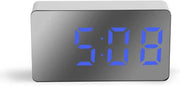 LED Digital Alarm Clock Big Numbers Twin Bell Loud Battery Powered