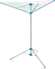 Freestanding Rotary Clothes Airer Portable Washing Line Indoor Outdoor