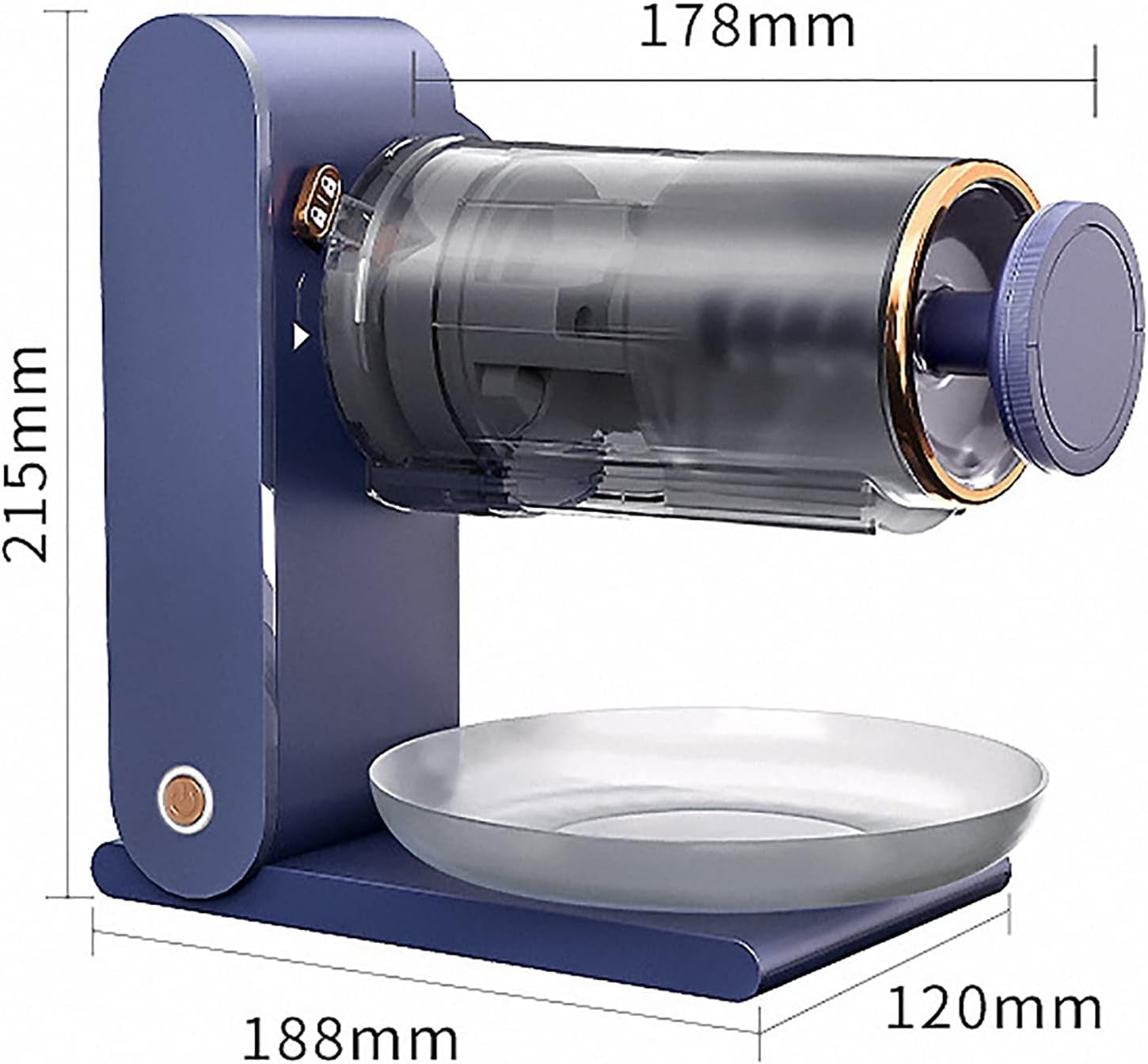 Electric Ice Crusher Shaver Snow Cone Machine Slush Maker Rechargeable