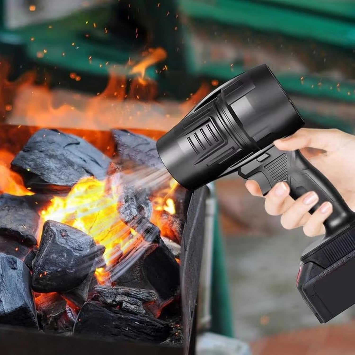 Cordless Leaf Blower Turbo Jet 30000RPM Handheld Electric Air Blower