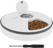 Automatic Wet Cat Feeder 6 Meal Timer Food Dispenser Battery Powered