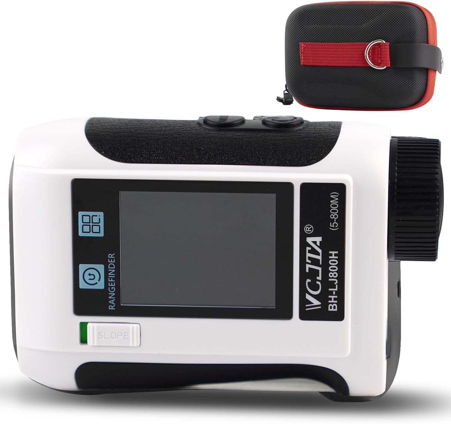 Golf Rangefinder 900 Yards Slope Flag Lock Vibration LCD Rechargeable
