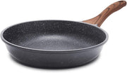 20cm Grey Non stick Frying Pan Granite Coating Skillet Cookware Induction Safe
