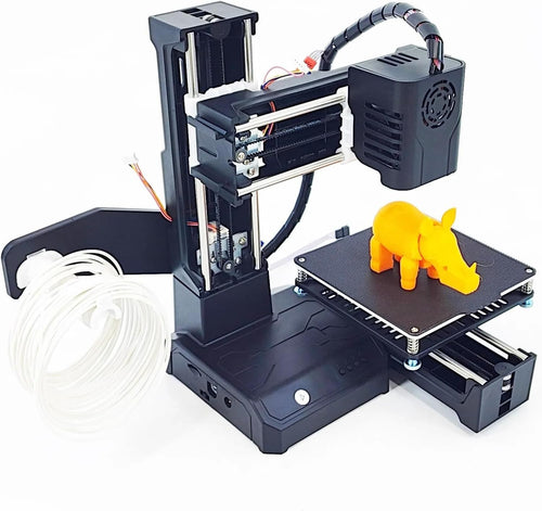 Mini 3D Printer 100mm Build One Key Print Quiet Compact CE Safe