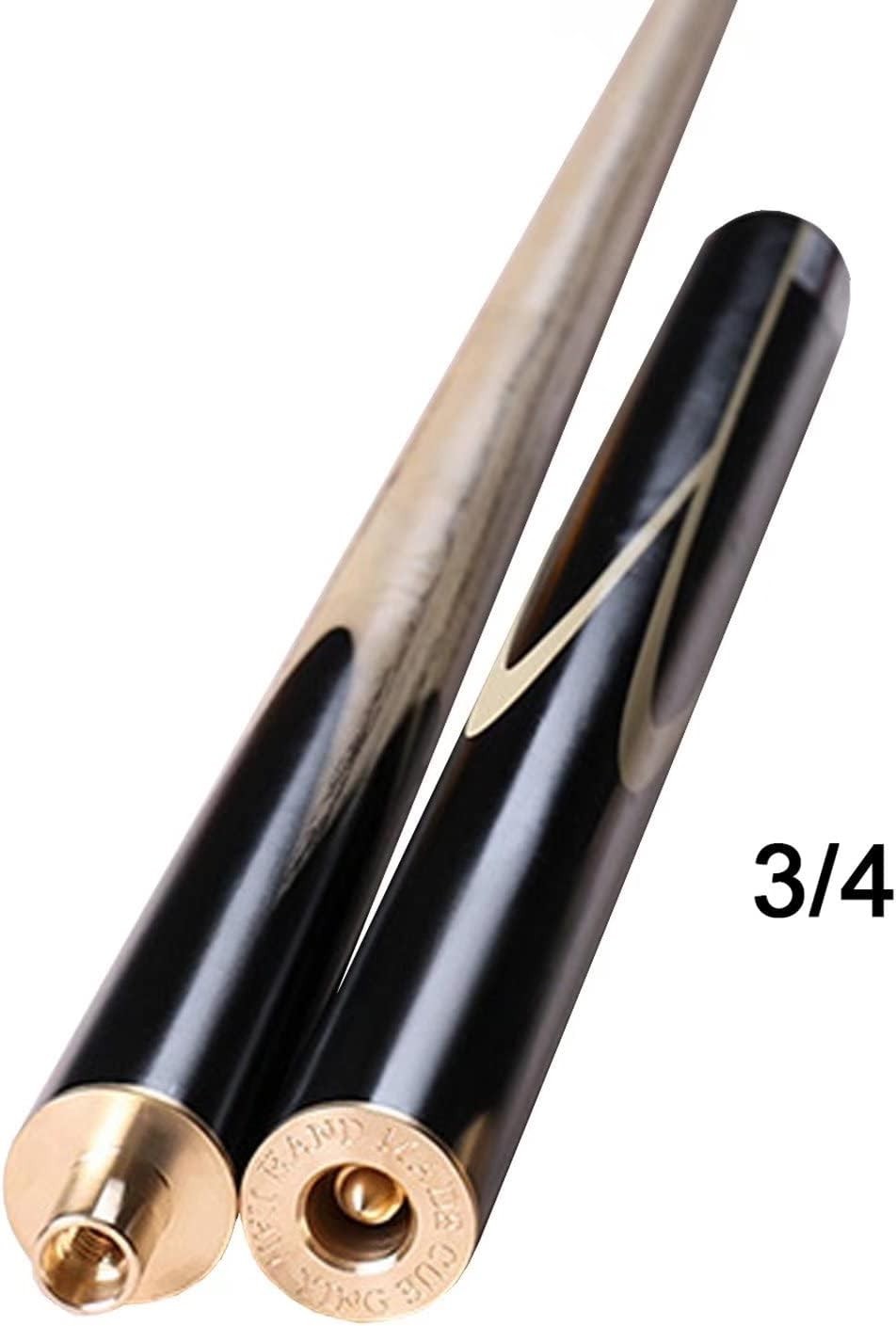 57in 3/4 Snooker Pool Cue Ash Shaft 9.7mm Tip Extension Case