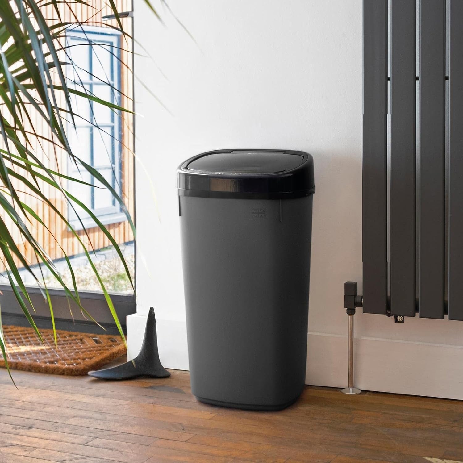 50L Touchless Kitchen Bin Automatic Sensor Anthracite Grey