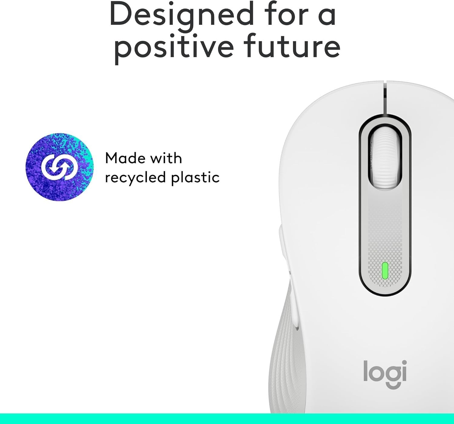 Silent Bluetooth Wireless Mouse Ergonomic Comfort Fit Small Medium Hands