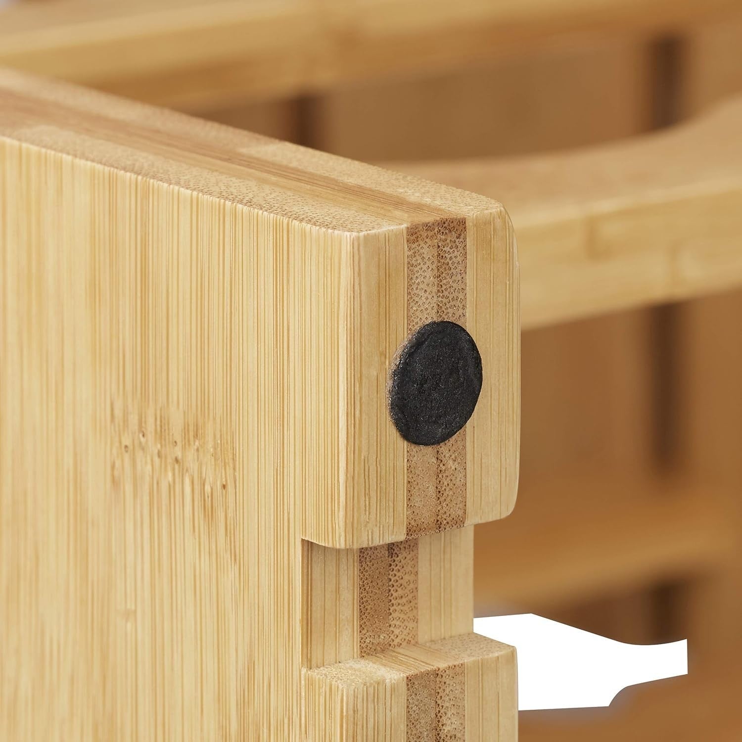 6 Tier Wooden Wine Rack for 36 Bottles – Stackable Freestanding Bamboo Storage