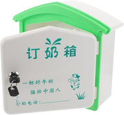 Wall Mounted Milk Box Outdoor Lockable Storage Weatherproof Aluminium Case