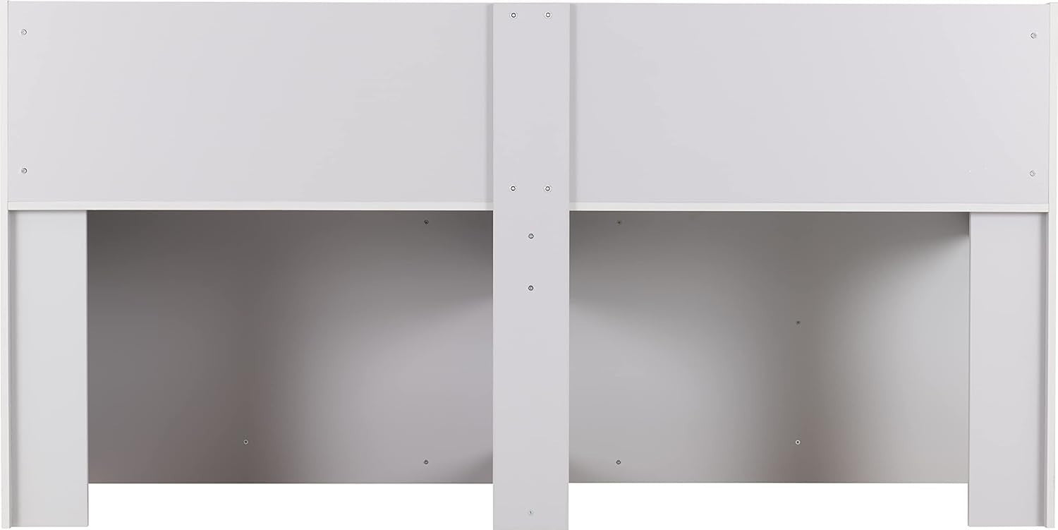 Kids Single Low Sleeper Bed with Storage Cupboards Shelves Grey 3ft