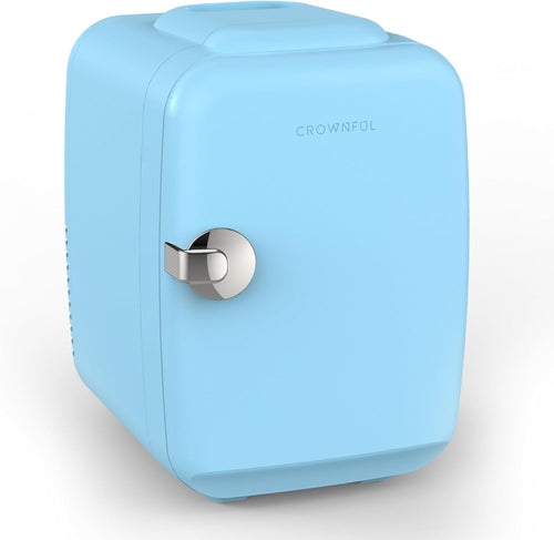 Portable Mini Fridge 4L Cooler & Warmer for Bedroom Office Car Dorm