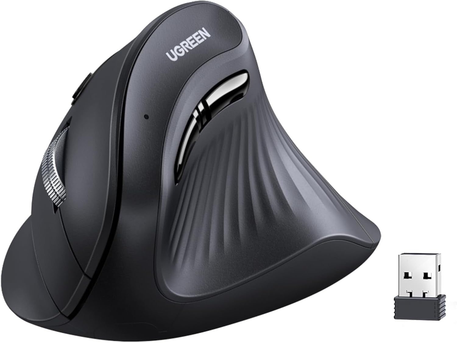 Ergonomic Vertical Wireless Mouse Bluetooth 4000DPI 3 Device Silent