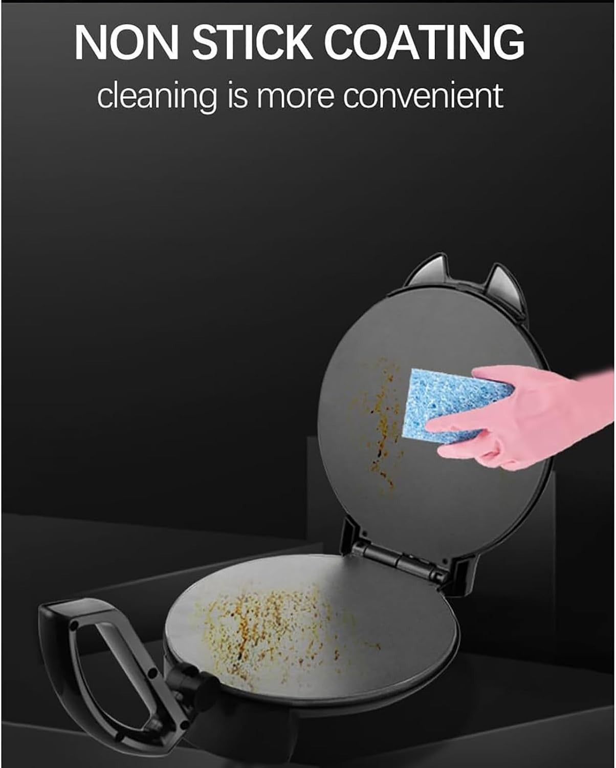 1400W Electric Pancake Maker | Non-Stick Double-Sided Crepe & Omelette Machine