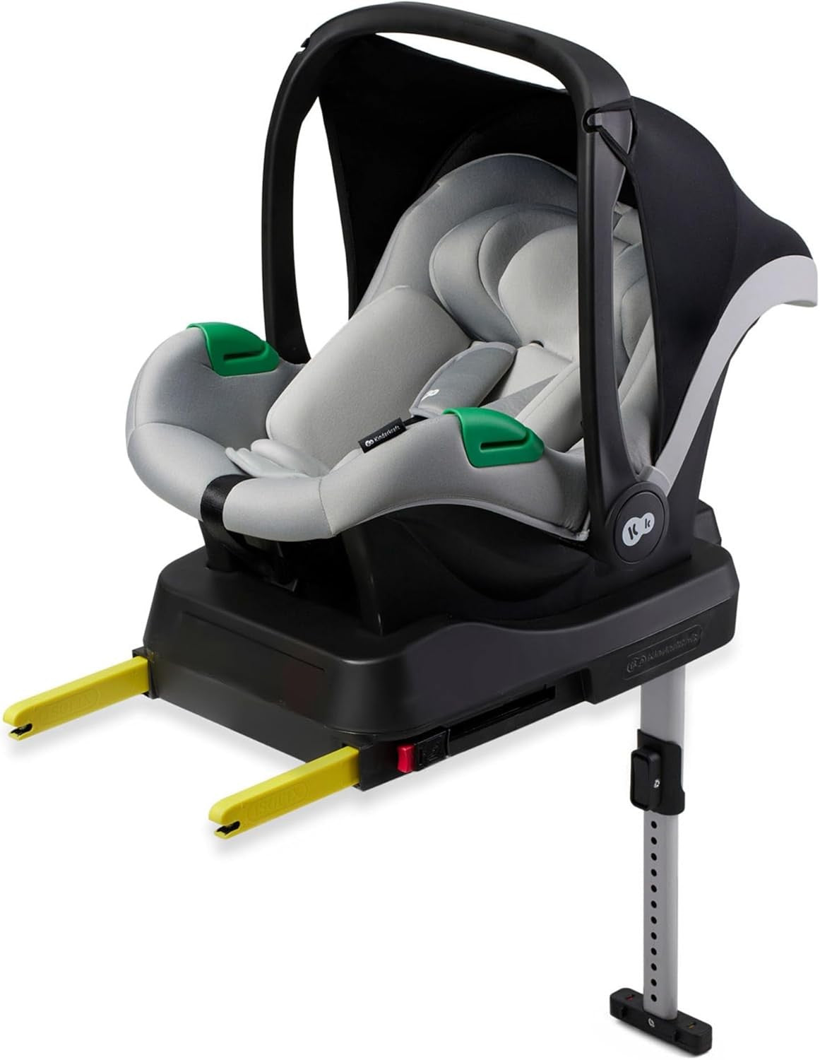 i-Size Baby Car Seat ISOFIX Base Rear Facing 40–75cm Newborn Grey