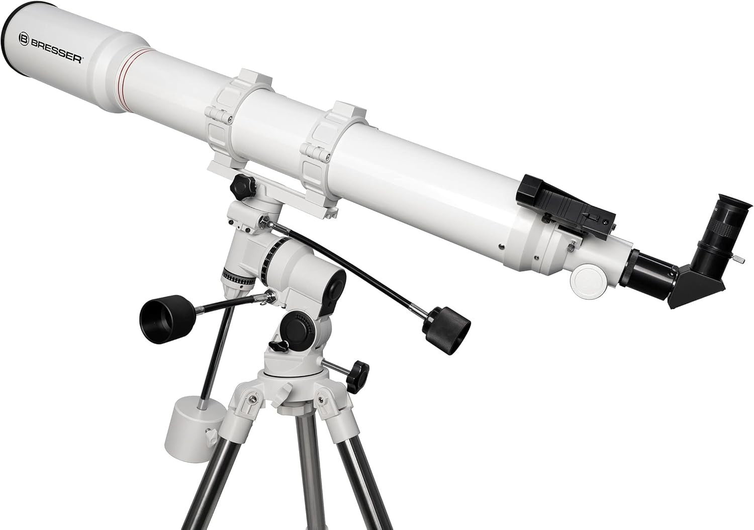 102/1000 EQ3 Refractor Telescope White with Tripod High Power Viewing