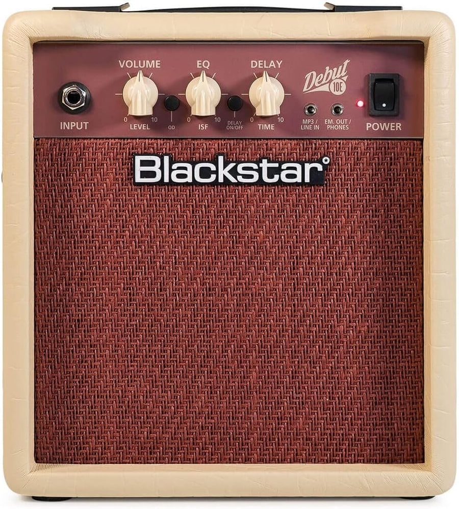 Debut 10E 10W Beginner Guitar Amp Combo Delay MP3 Line In Headphone