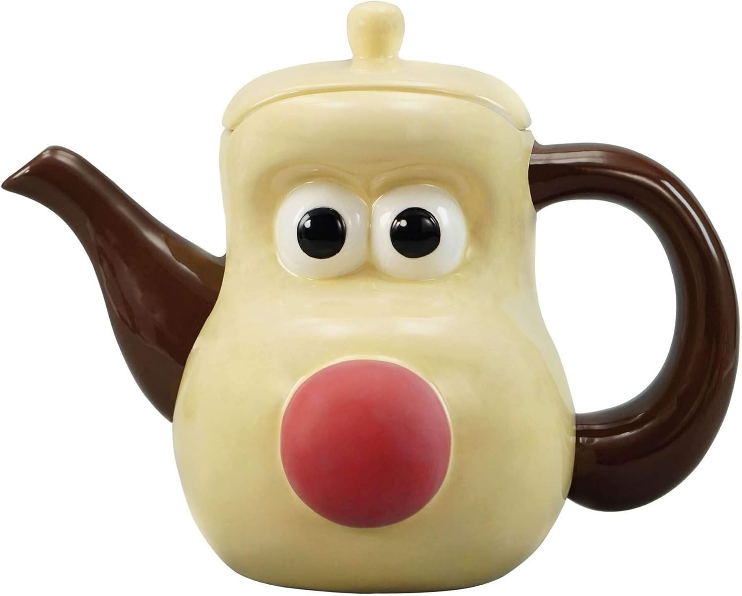 Novelty Heat Change Teapot Dog Shape Ceramic Tea Pot Collectible