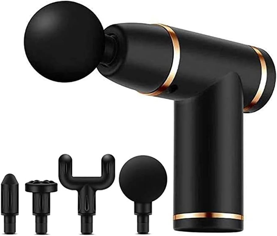 Quiet Mini Massage Gun Deep Tissue Percussion 8 Speed Portable Muscle Relief