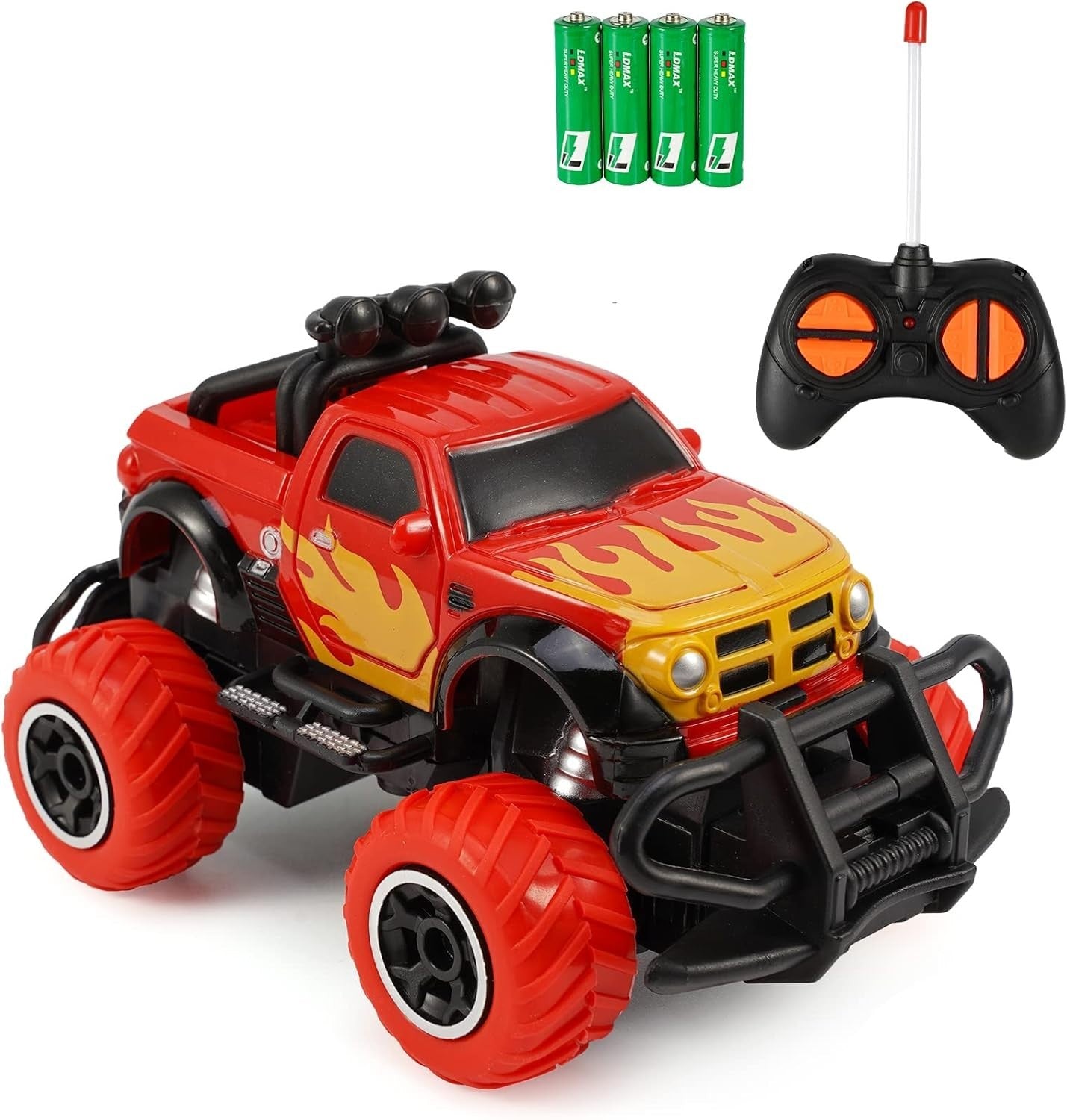 Remote Control Car for Kids 3-9 | Off-Road RC Monster Truck Toy | Boys & Girls