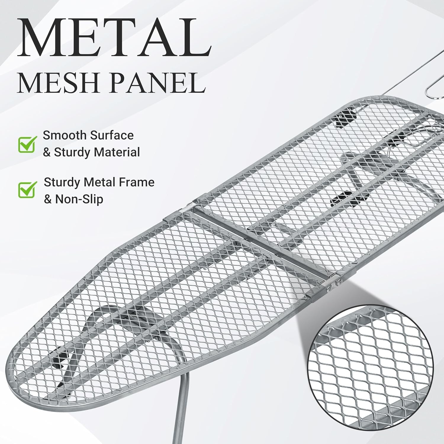 Small Tabletop Ironing Board Heat Reflective Foldable with Iron Rest