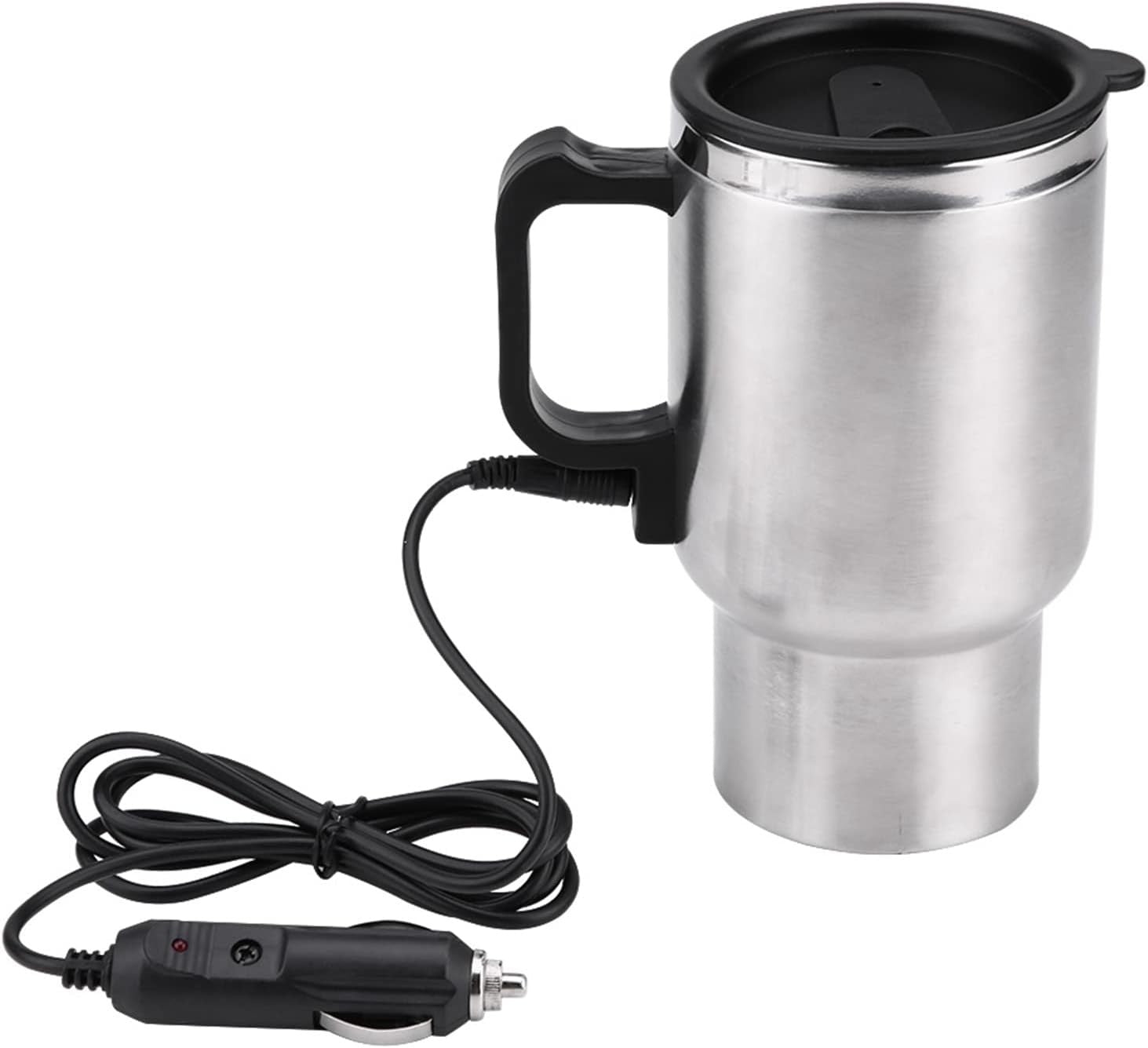 450ml 12V Electric Car Kettle Travel Mug Stainless Steel Heater