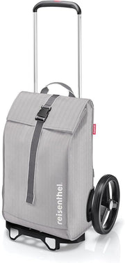 Large Wheeled Shopping Trolley Bag 40L Multi Compartment Adjustable Handle