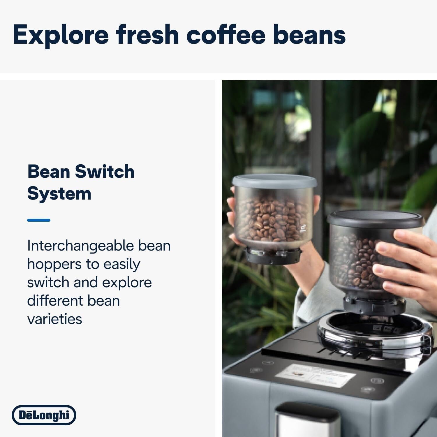 Touch Display Bean-to-Cup Coffee Machine | 16 Drinks | Milk Frother | Dual 250g