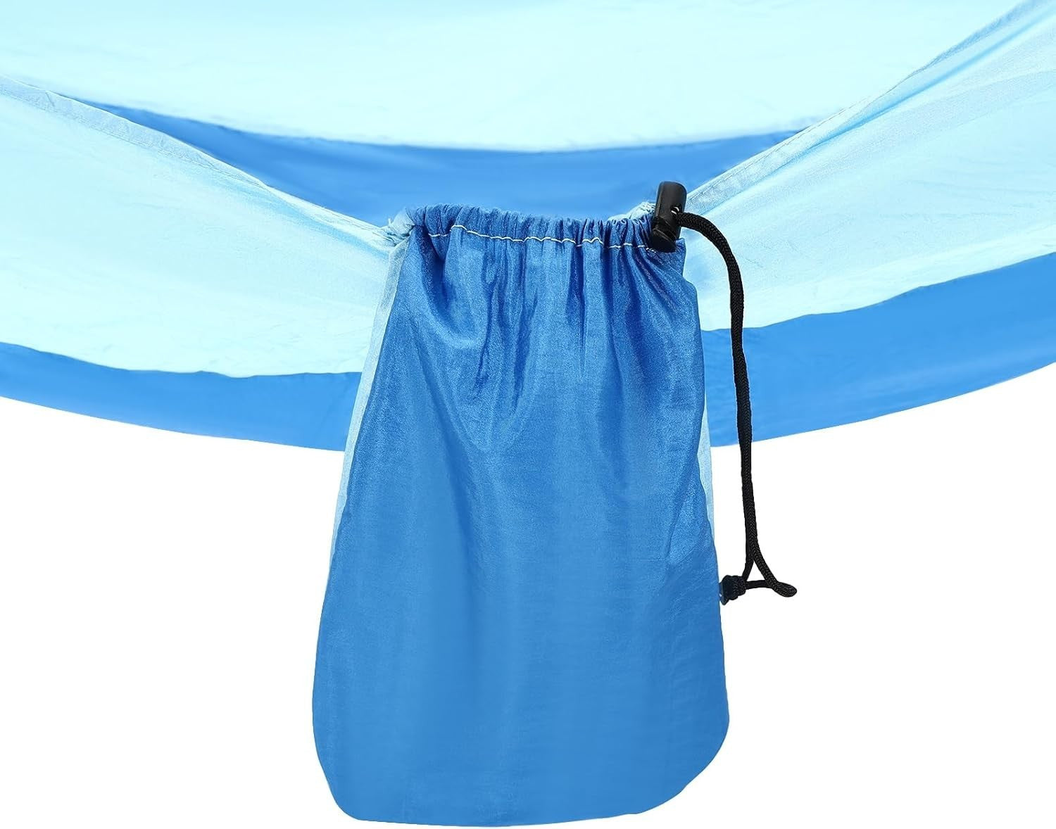 Portable Camping Hammock 270x140cm Double Nylon w/ Straps & Carabiners