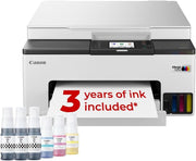 Colour MegaTank Printer A4 WiFi Auto-Duplex Refillable Ink 250-Sheet