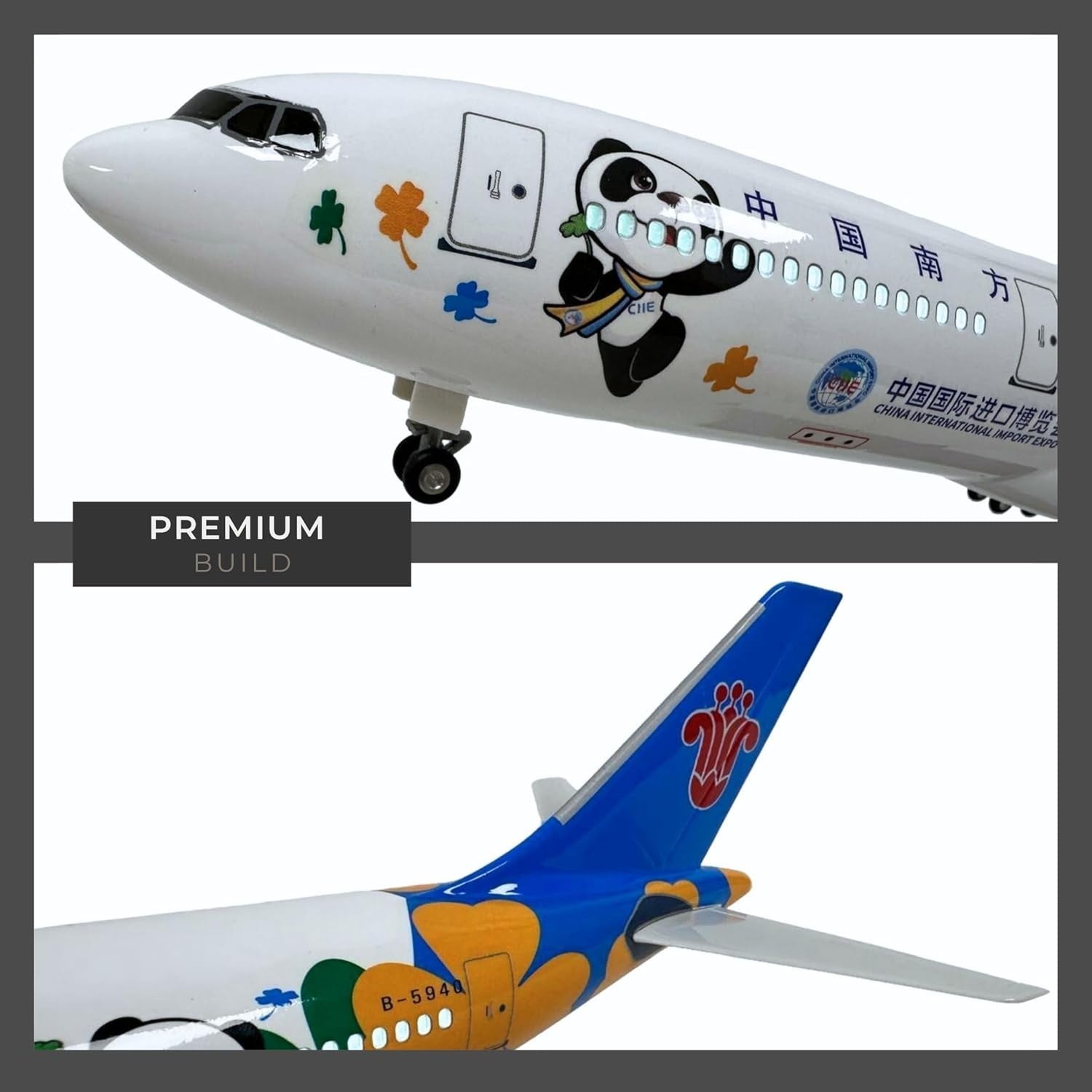 1:135 Scale Jet Model Plane w/ Lights Sound & Stand | Collectible Decor
