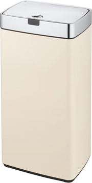 45L Automatic Sensor Kitchen Bin Touchless Cream Chrome