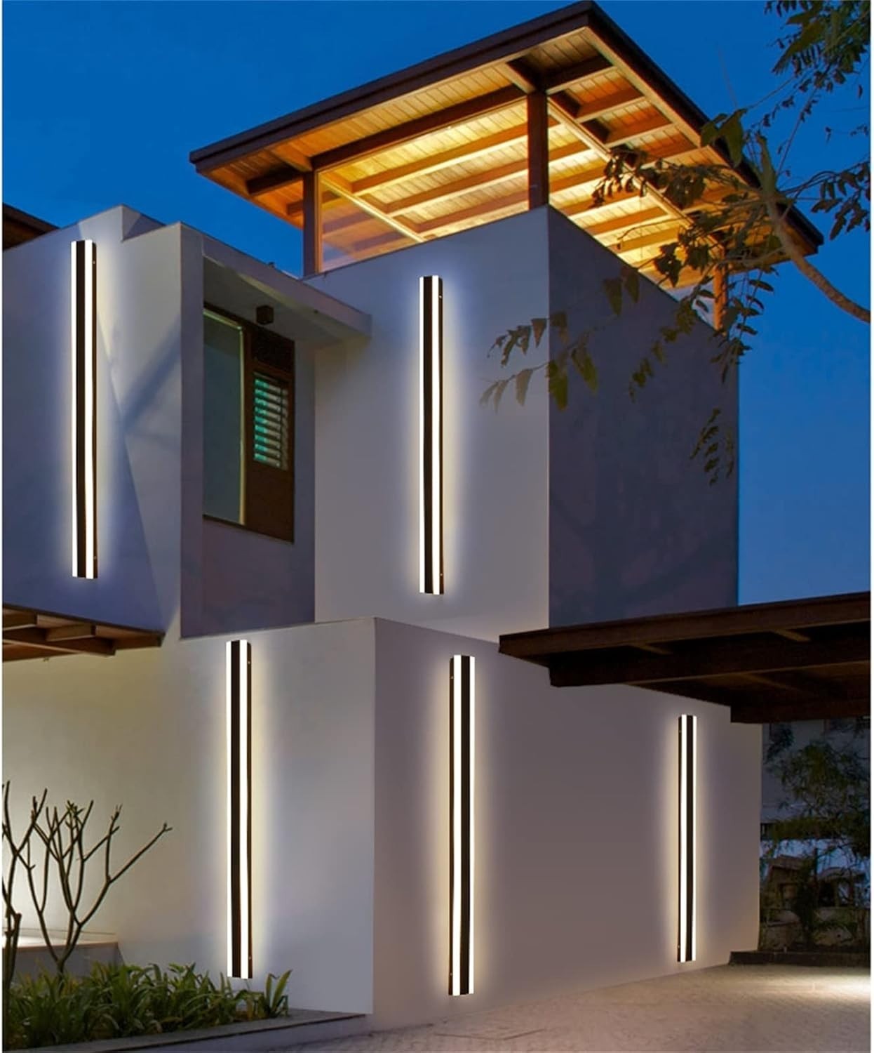 Waterproof LED Outdoor Wall Light, Modern Sconce for Garden, Patio, Yard