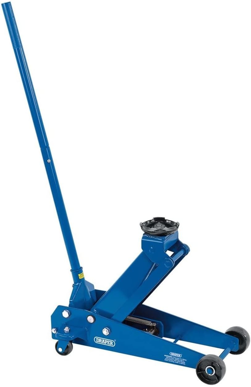 3 Ton Heavy Duty Trolley Jack 135–520 mm Floor Jack Heavy Steel Workshop Lift