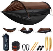 Camping Hammock Tent 2-Person with Mosquito Net & Rainfly | 290x140cm