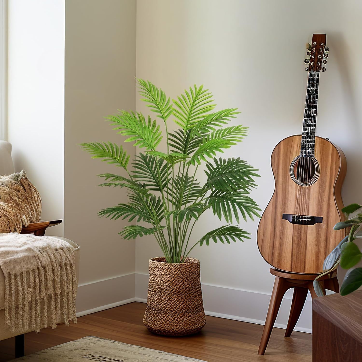 71cm Artificial Areca Palm Plant Fake Tropical Tree Indoor Outdoor Home Decor