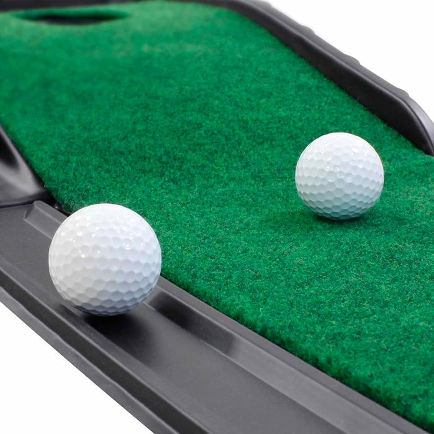 Golf Putting Mat Automatic Ball Return Indoor Outdoor Training Green