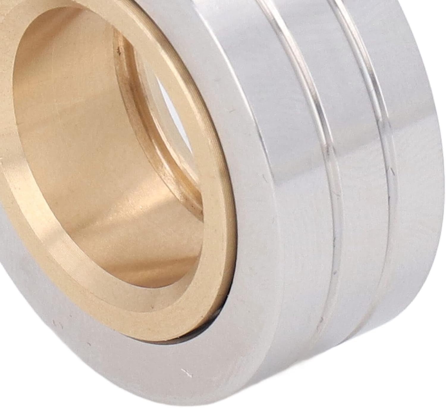 Magnetic Fidget Ring Stainless Steel Spinner ADHD Stress Relief