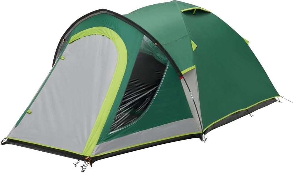 4 Person Camping Tent Lightweight Waterproof Dome w/ Awning