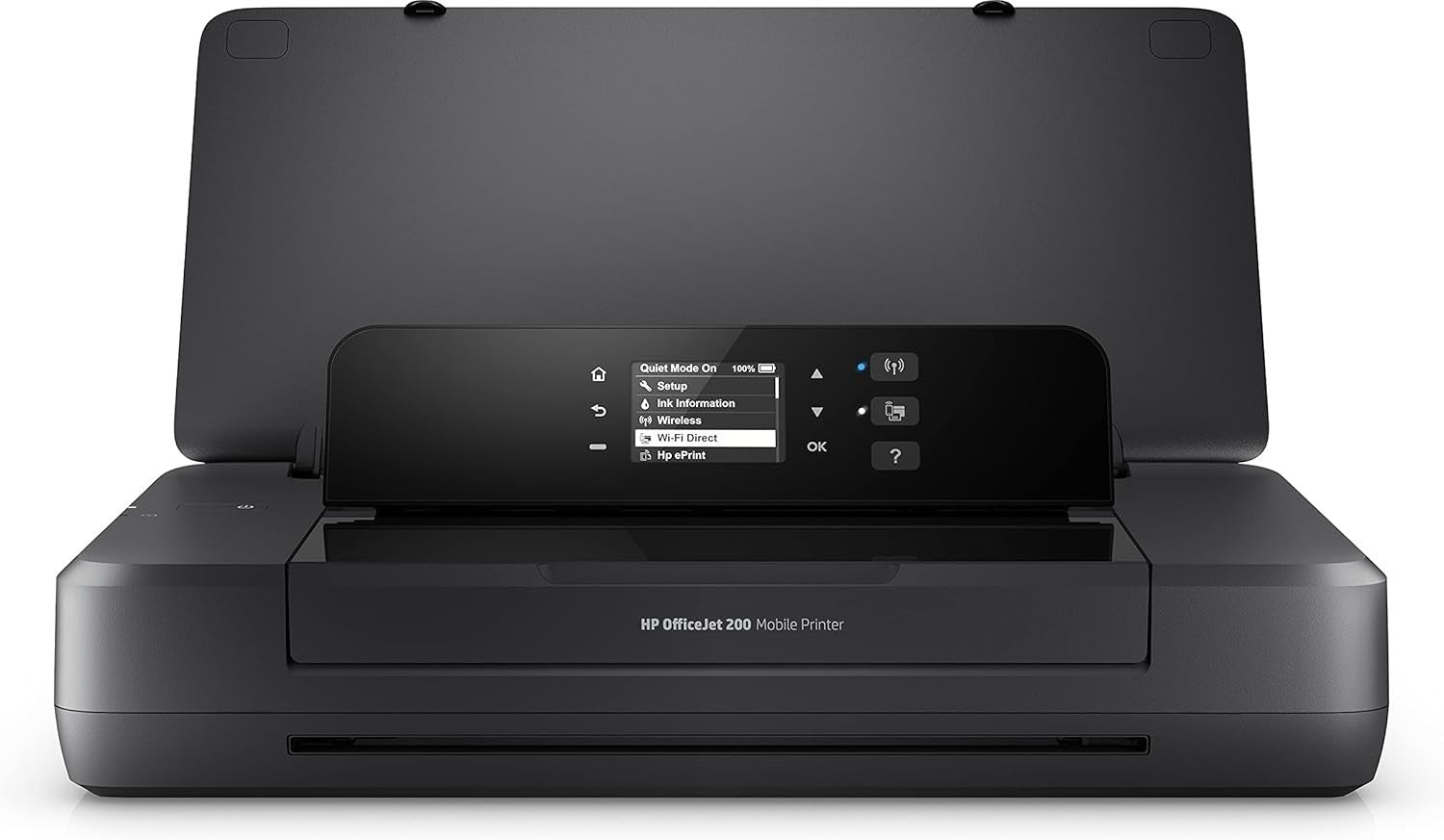 Portable Wireless Colour Printer Compact USB Black Travel Office A4