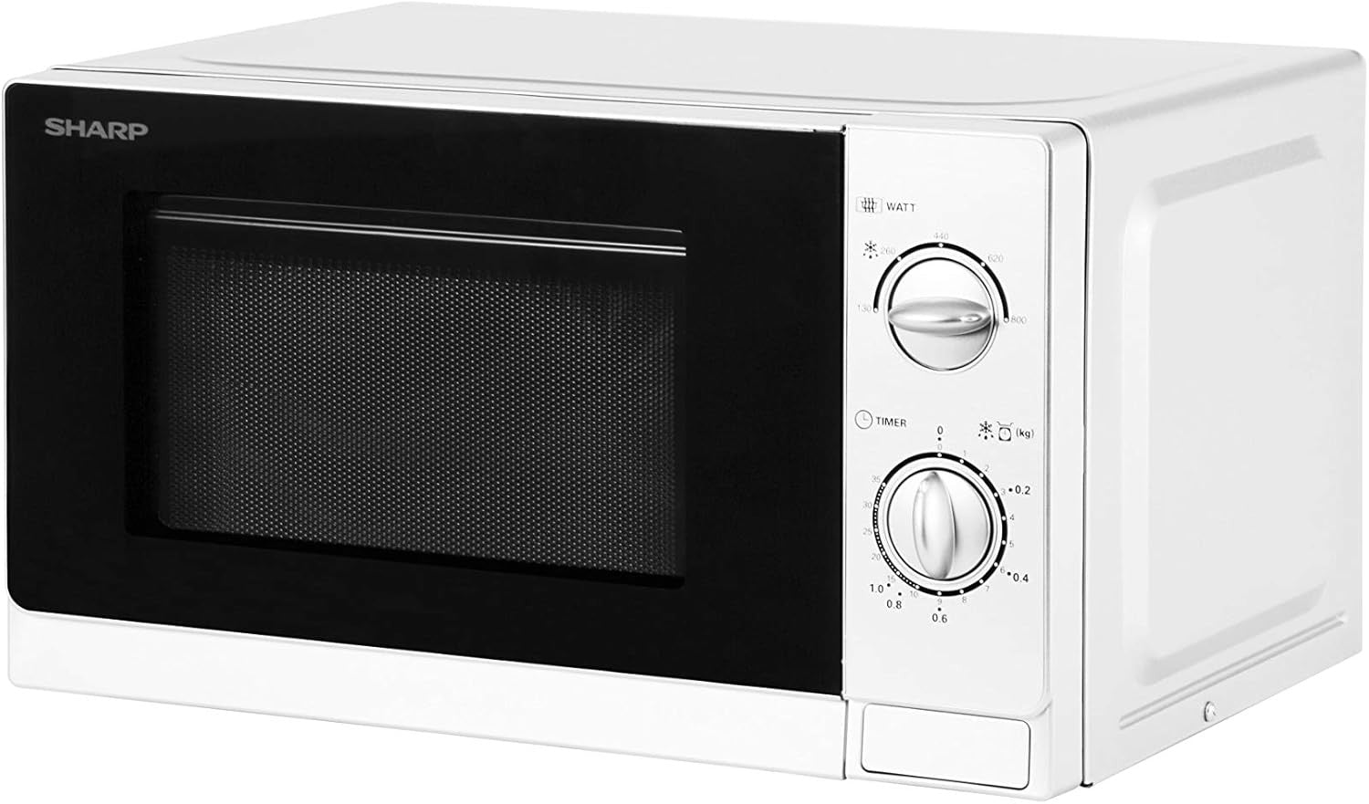 20L Solo Microwave 800W Countertop 6 Power Levels White