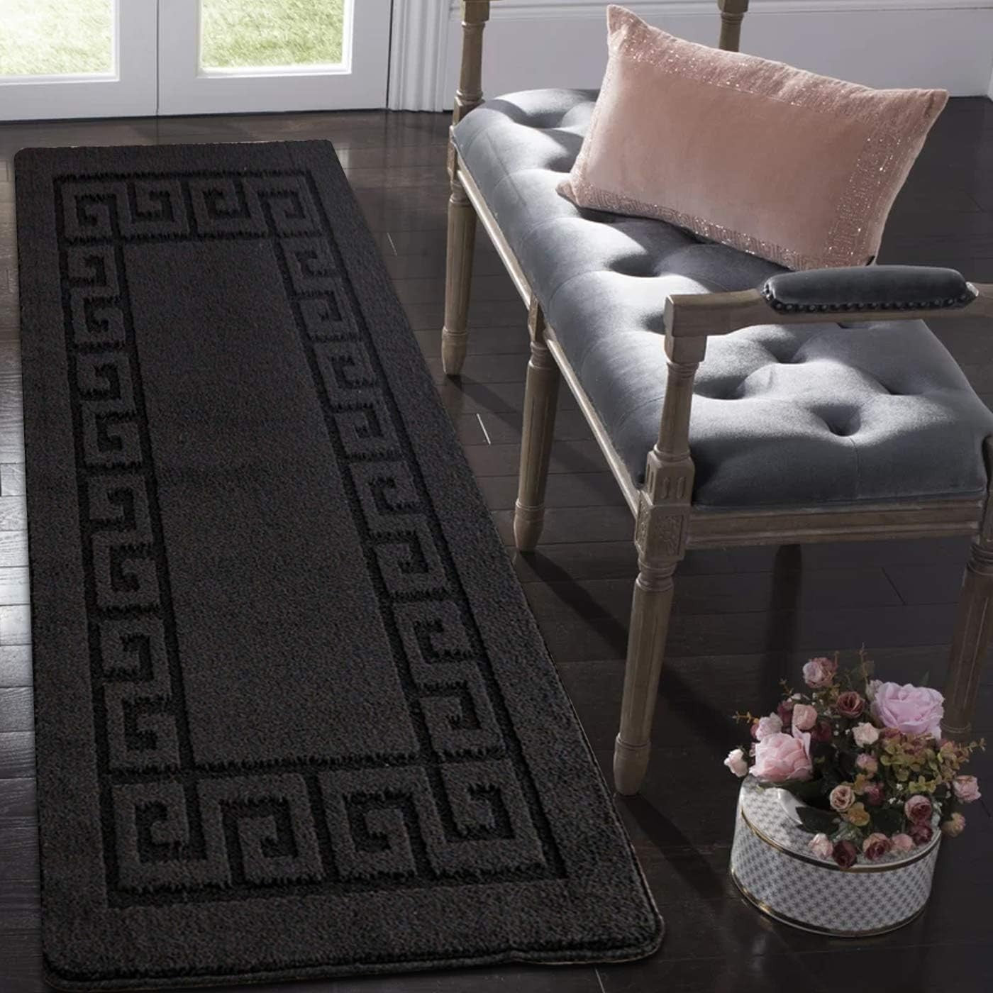 Non Slip Indoor Door Mat 40x60cm Waterproof Heavy Duty Entrance Rug