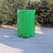 Foldable Rainwater Barrel with Stand & Tap, 200L Portable Garden Water Butt