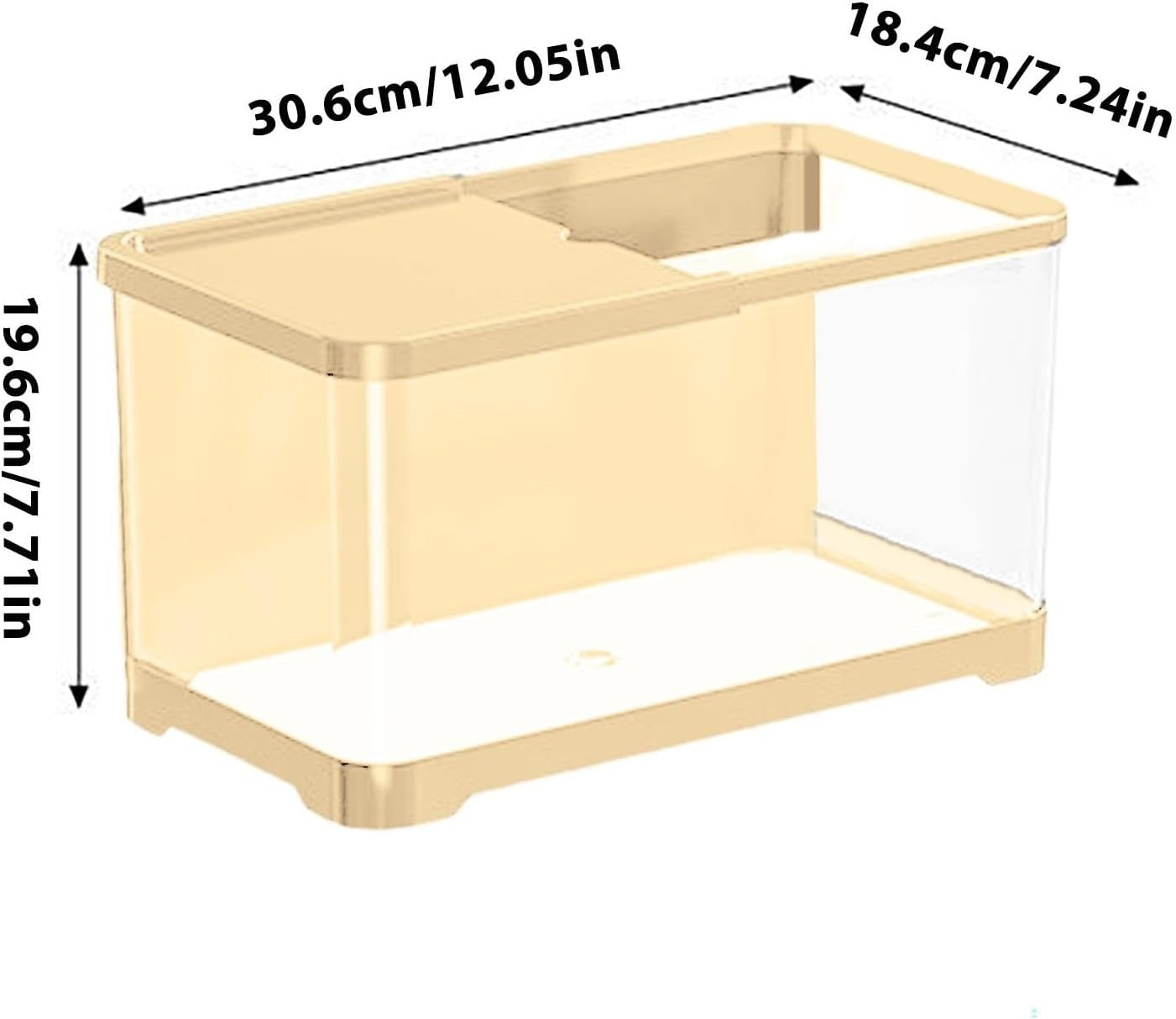 Small Decorative Fish Tank Kit | Saltwater & Freshwater Aquarium Set