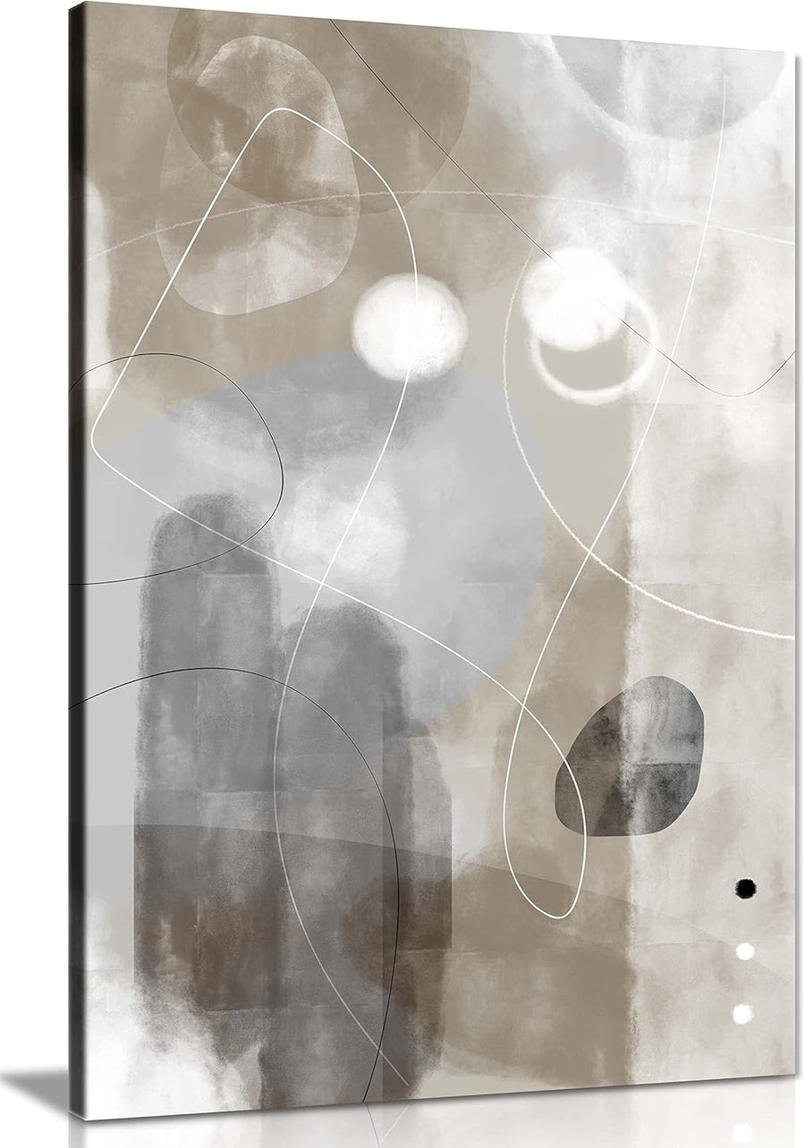 Abstract Panther Canvas Wall Art 36x24 Geometric Framed