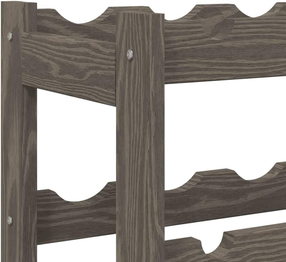 Large Wooden Wine Rack 77 Bottle Storage | Space-Saving Vertical Shelf for Home