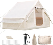 Inflatable Camping Tent 2-8 Person 4 Season Waterproof