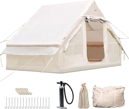 Inflatable Camping Tent 2-8 Person 4 Season Waterproof